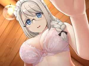 【ソフィアとの秘密④(製品版)】専属メイドのソフィアちゃんが、お疲れの主を膝枕＆頭ナデナデで癒してくれます★二次元同人エロゲープレイ動画/ソフィアとの秘密4