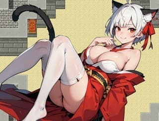 サキュバスクイーンの吸精世界〜マゾと勇者と絶対服従コロシアム〜 ⑰。対戦相手のケモ耳娘さんのエッチな誘惑に流されて、煽られながら、オナニー射精させられてしまうマゾ勇者。#商品紹介ナレーション：VOICEVOX Nemo,#エロ動画,#アダルト動画,#アダルトゲーム,#痴女,#M男,#М男