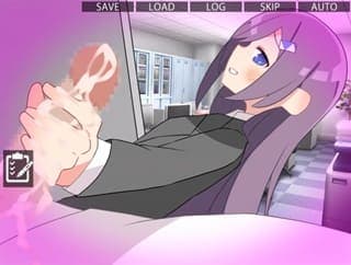 【シークレット・シェア〜2人の女王様による絶対支配の7日間〜 #2】ドSな女上司のOLに、会議中コッソリ机の下で手コキで痴女責めされて、部下達の前で、強制的に絶頂射精させられ人生終了してしまうM男★二次元エロゲー