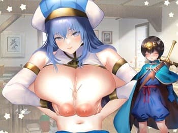 【【逆レ○プバトルファックRPG】ぼくとサキュバス #2】ミレーヌさんが、巨乳オッパイで童貞勇者を骨抜き♡パイズリで淫らに痴女責めして精通させます★アニメーショ！二次元エロゲー